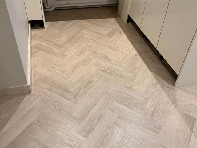 Amtico Form Eventide Oak installation in Wandsworth