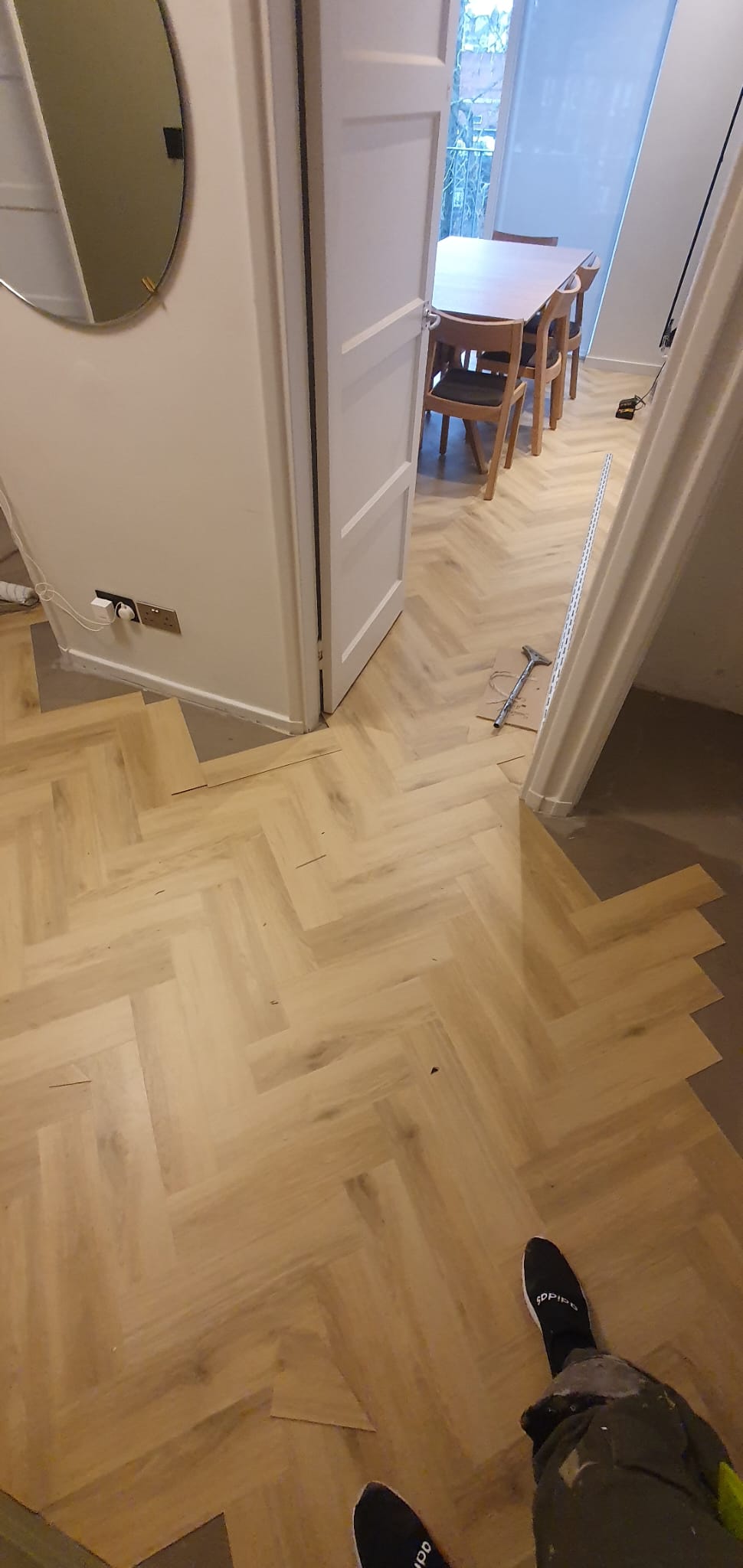 Amtico Signature Cornish Oak installation in Hampstead-1