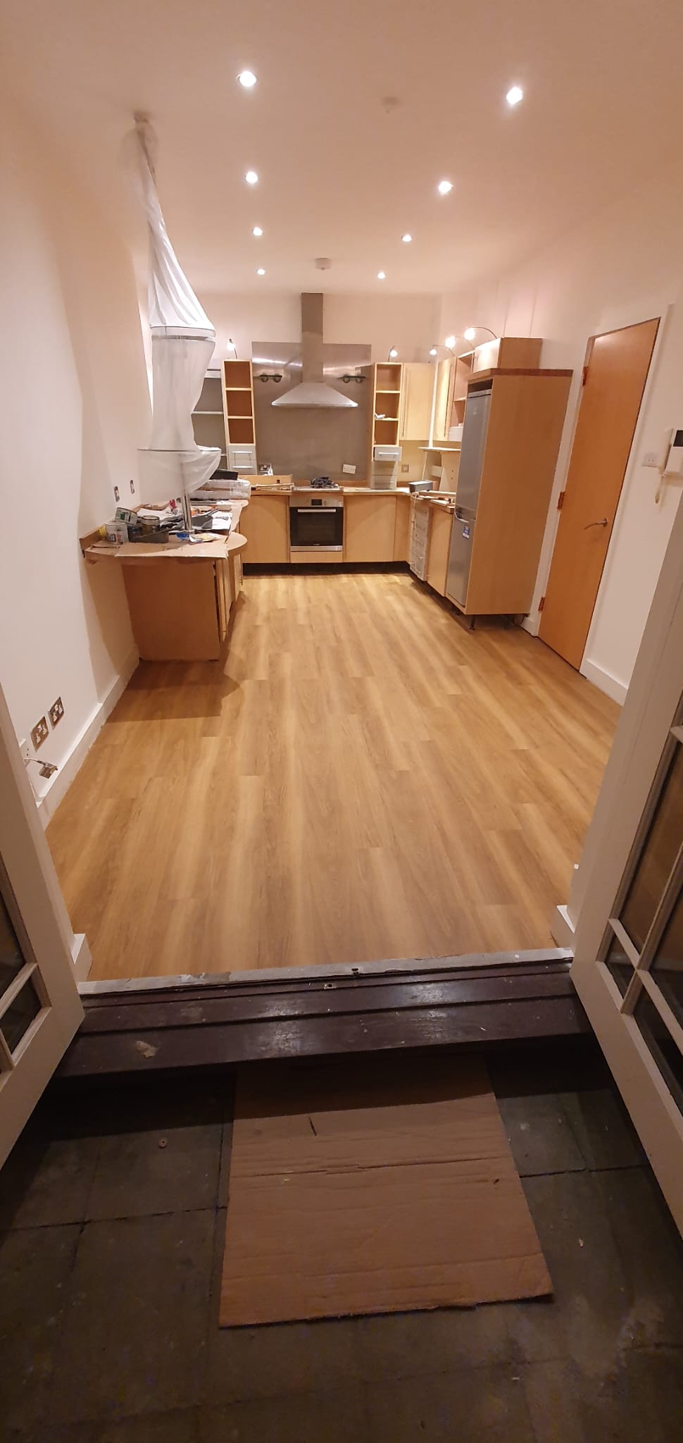 Amtico Spacia Honey Oak fitting in Southwark-2