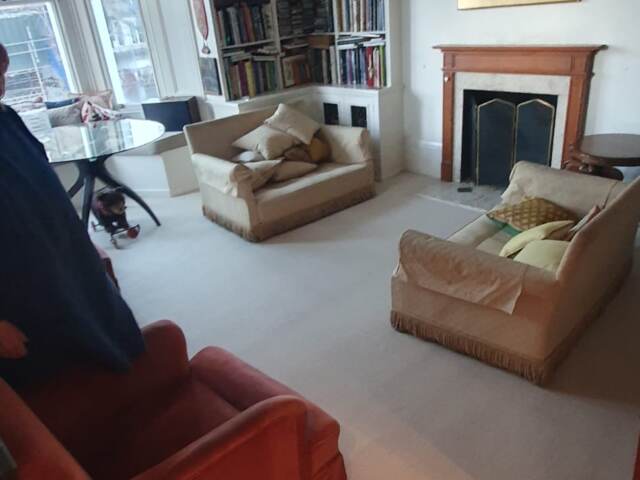 Clarendon Carpets Shoreditch Twine installation in Canary Wharf