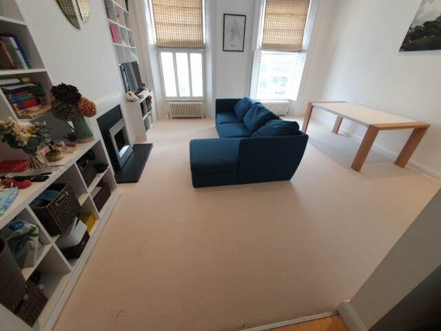 Westex Flooring Natural Loop Collection Cable Sandcastle carpet installation in Knightsbridge