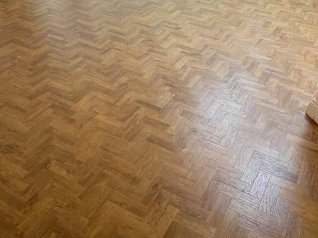 Amtico Form Rural Oak installation in Farringdon