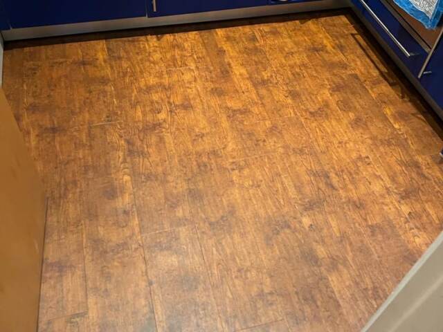 Amtico Signature Antique Wood installation in Lambeth