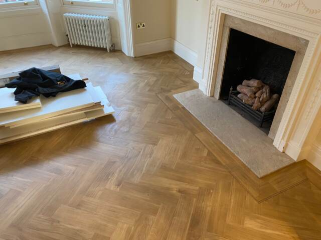 Amtico Signature Golden Oak installation in Acton
