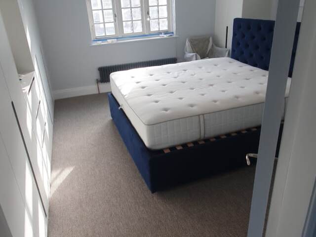 Likewise London Traditions TRA737 carpet installation in Kings Cross