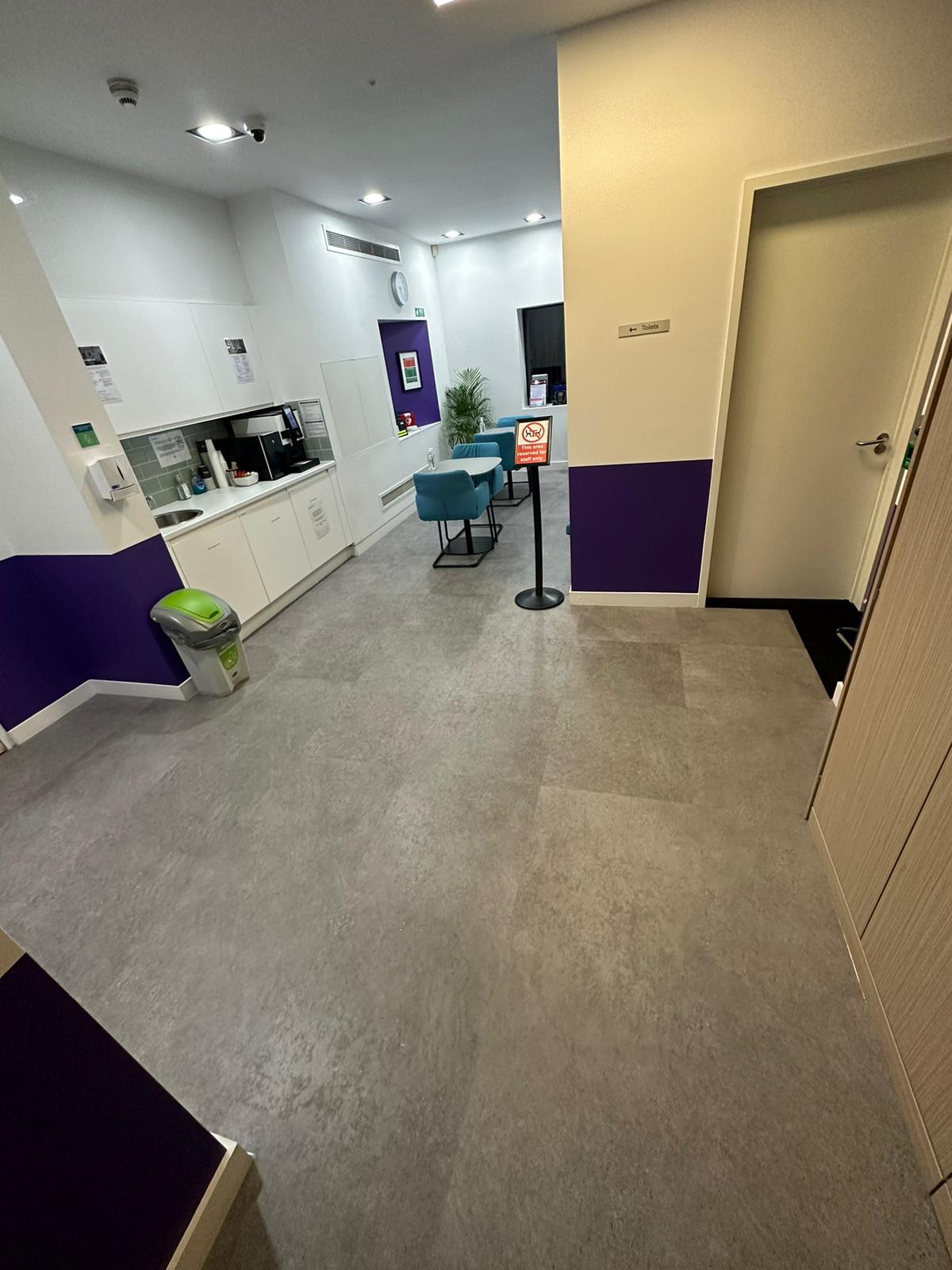 Polyflor Expona installation Docklands-1