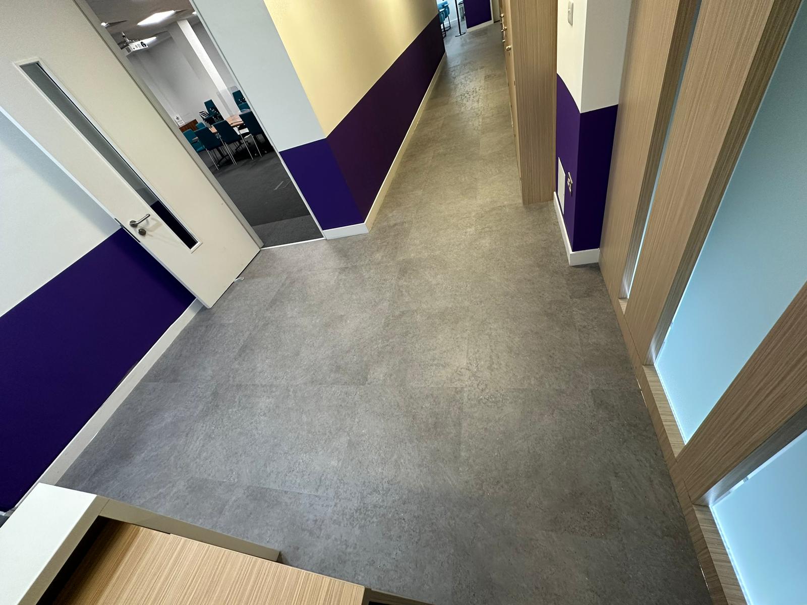 Polyflor Expona installation Docklands-3