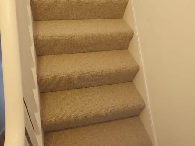 Victoria Carpets Sisal Weave Wool SWC04 installation in Hampstead