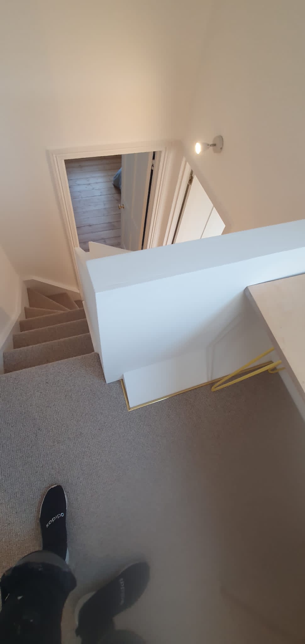 Victoria Carpets Sisal Weave Wool SWC04 installation in Hampstead-1