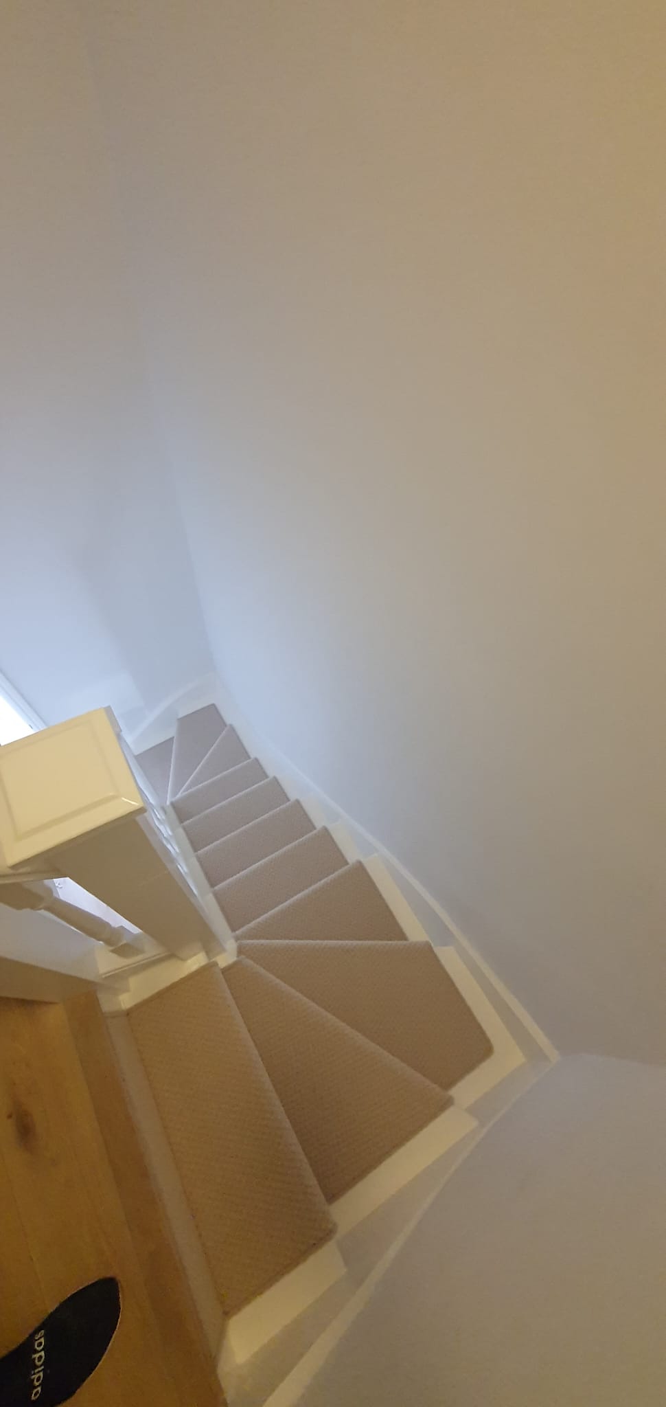 Westex Flooring Natural Loop Collection Boucle Sandcastle carpet installation in Kings Cross-1