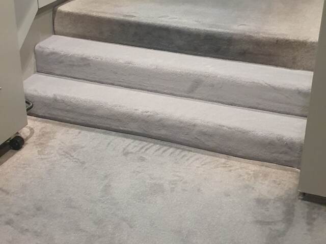 Westex Flooring Westend Velvet Platinum carpet installation in Islington