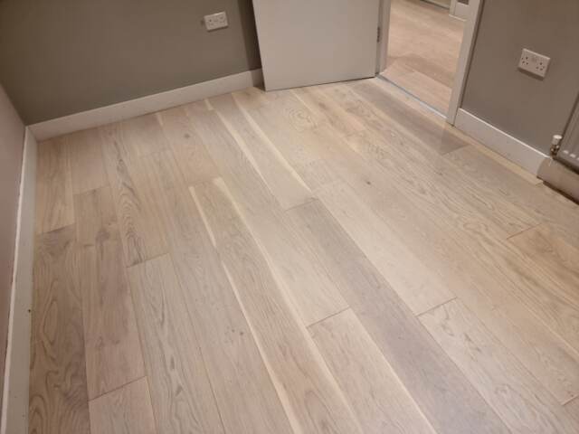Xylo R130 Wood Flooring installation in Kilburn