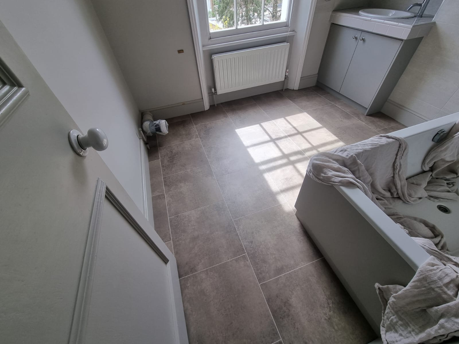 Amtico Signature Kura Fennell installation in Pimlico-0