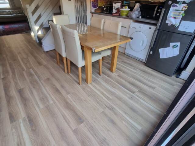 Amtico Spacia Carriage Oak installation in Marylebone