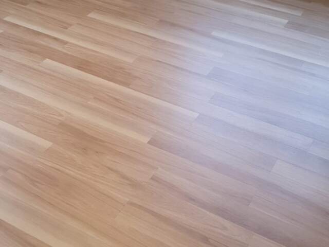 Amtico Spacia Smoothbark Hickory installation in Marylebone