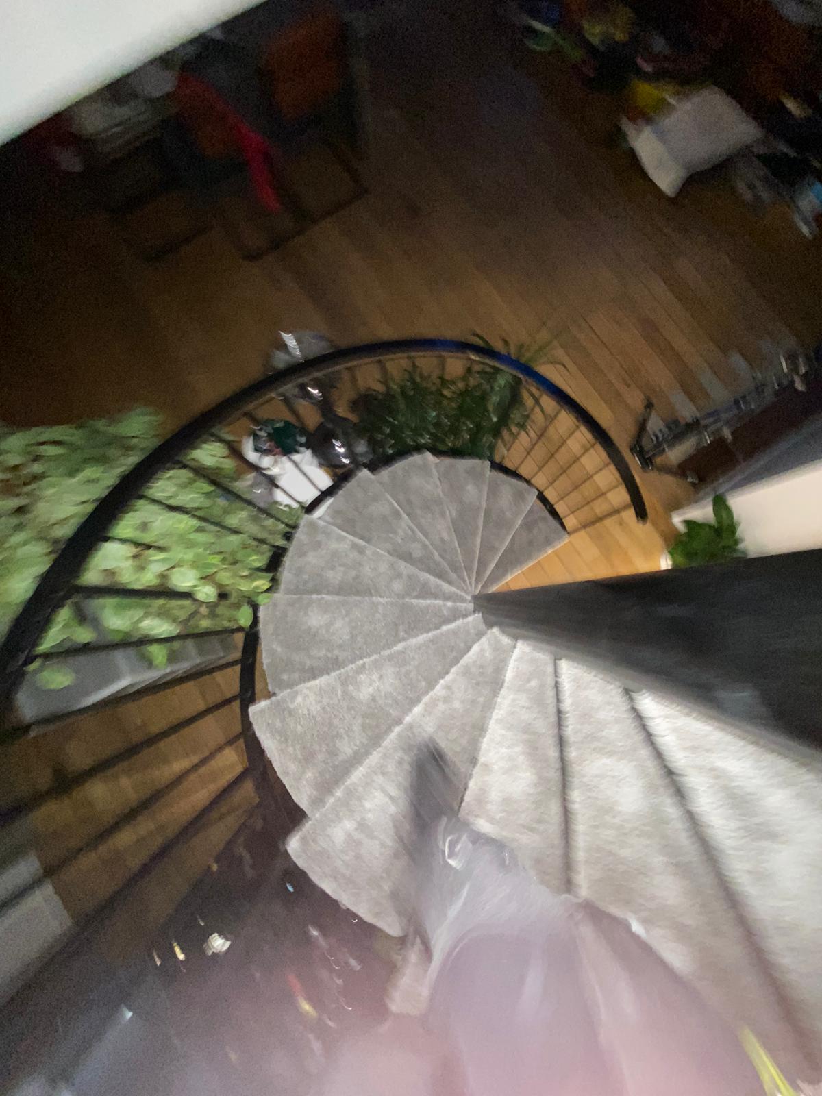 Associated Weavers Sedna Yara Smoke carpet installation in Chiswick-0