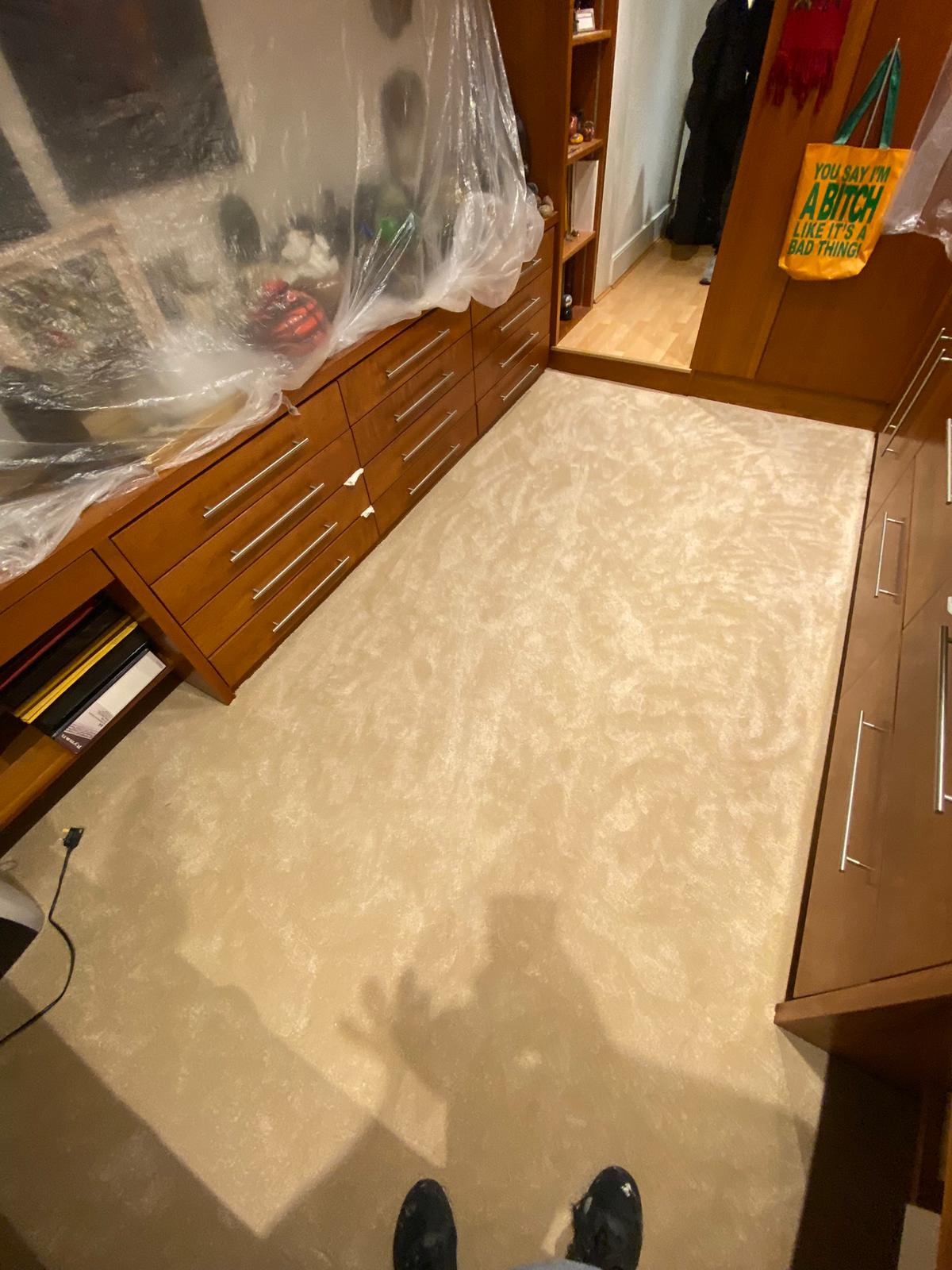 Cavalier Carpets Stainless Serenity Calico installation in Wandsworth-1