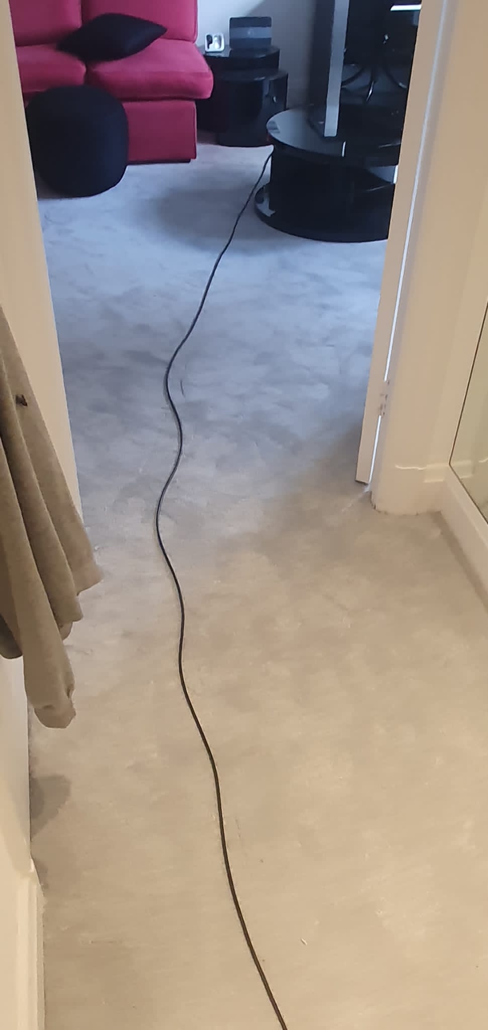 Cavalier Carpets Stainless Serenity Sailcloth installation in Islington-1