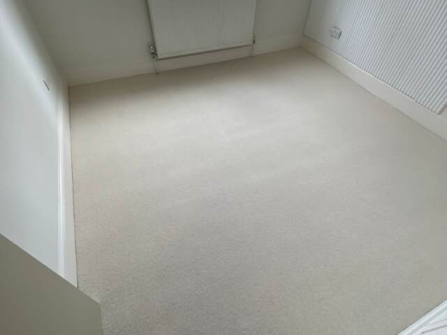 Clarendon Carpets Mayfair Ivory installation in Lambeth