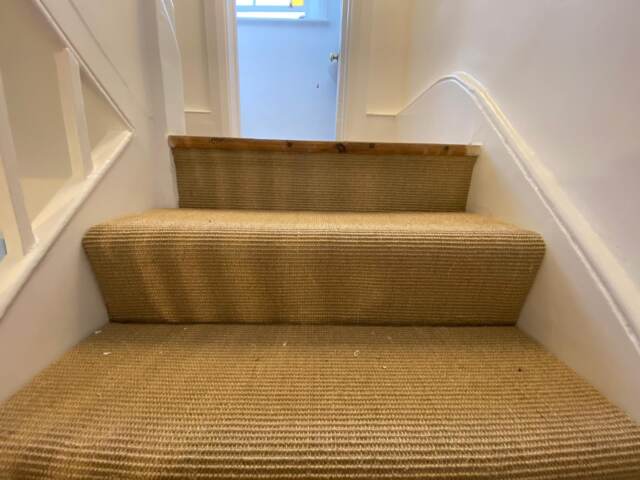 Crucial Trading Sisal Boucle Harmony Light Caramel HB255 installation in Chelsea