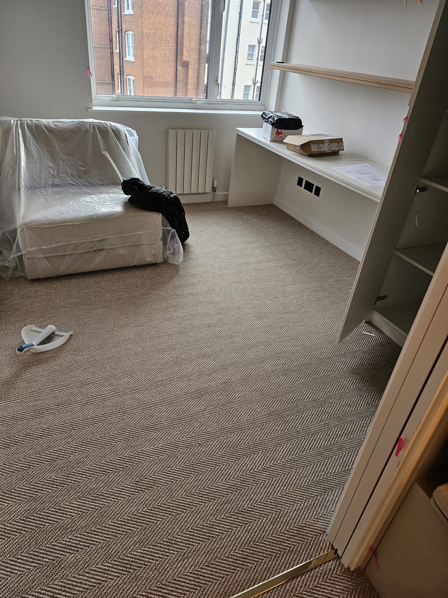 Elements London Havana Old Mural carpet installation in Notting Hill-0