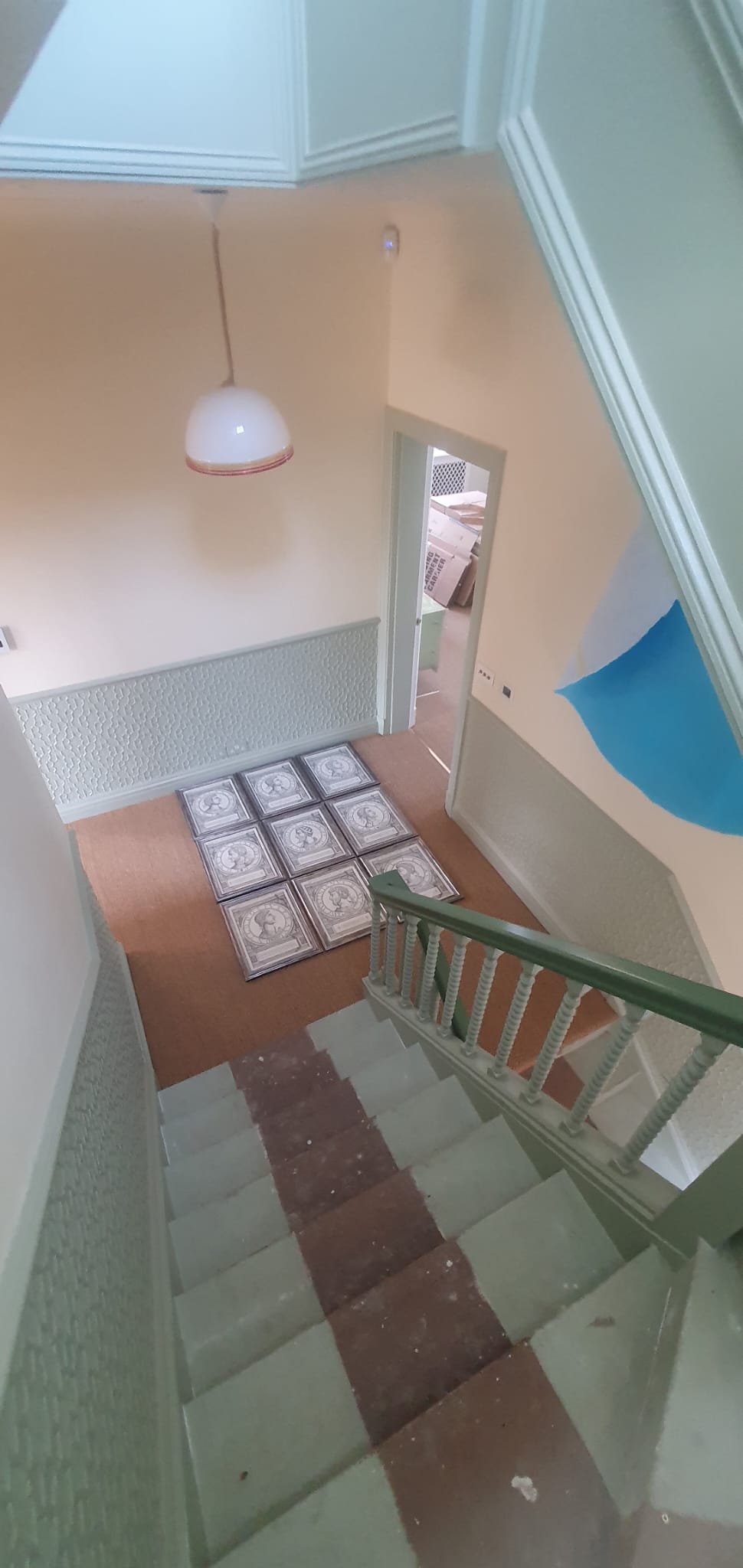 Kersaint Cobb Sisal Tigers Eye Bronze carpet installation in Islington-2