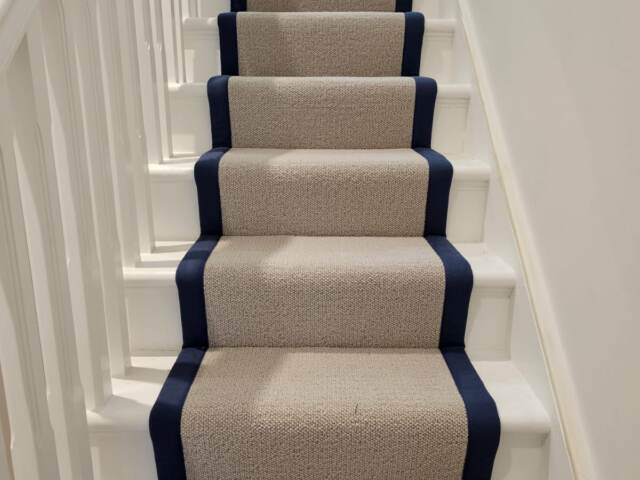 Westex Flooring Natural Loop Collection Briar Hardwick carpet installation in Acton