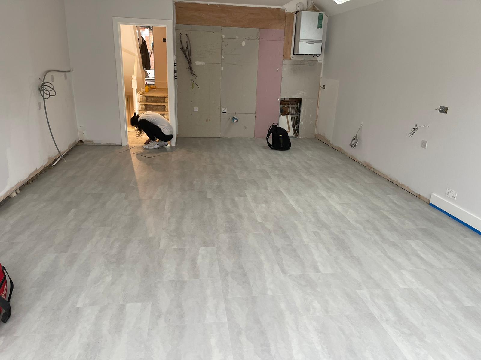 Amtico Signature Tempus Soothe installation in Hampstead-0
