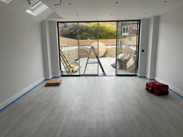 Amtico Signature Tempus Soothe installation in Hampstead