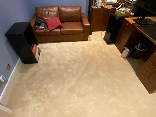 Cavalier Carpets Stainless Serenity Calico installation in Mayfair