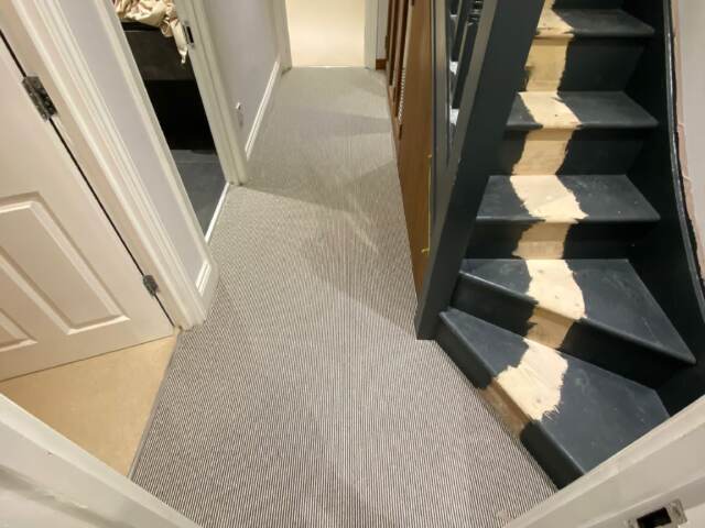 Clarendon Carpets Fine Lines Mole installation in Wimbledon