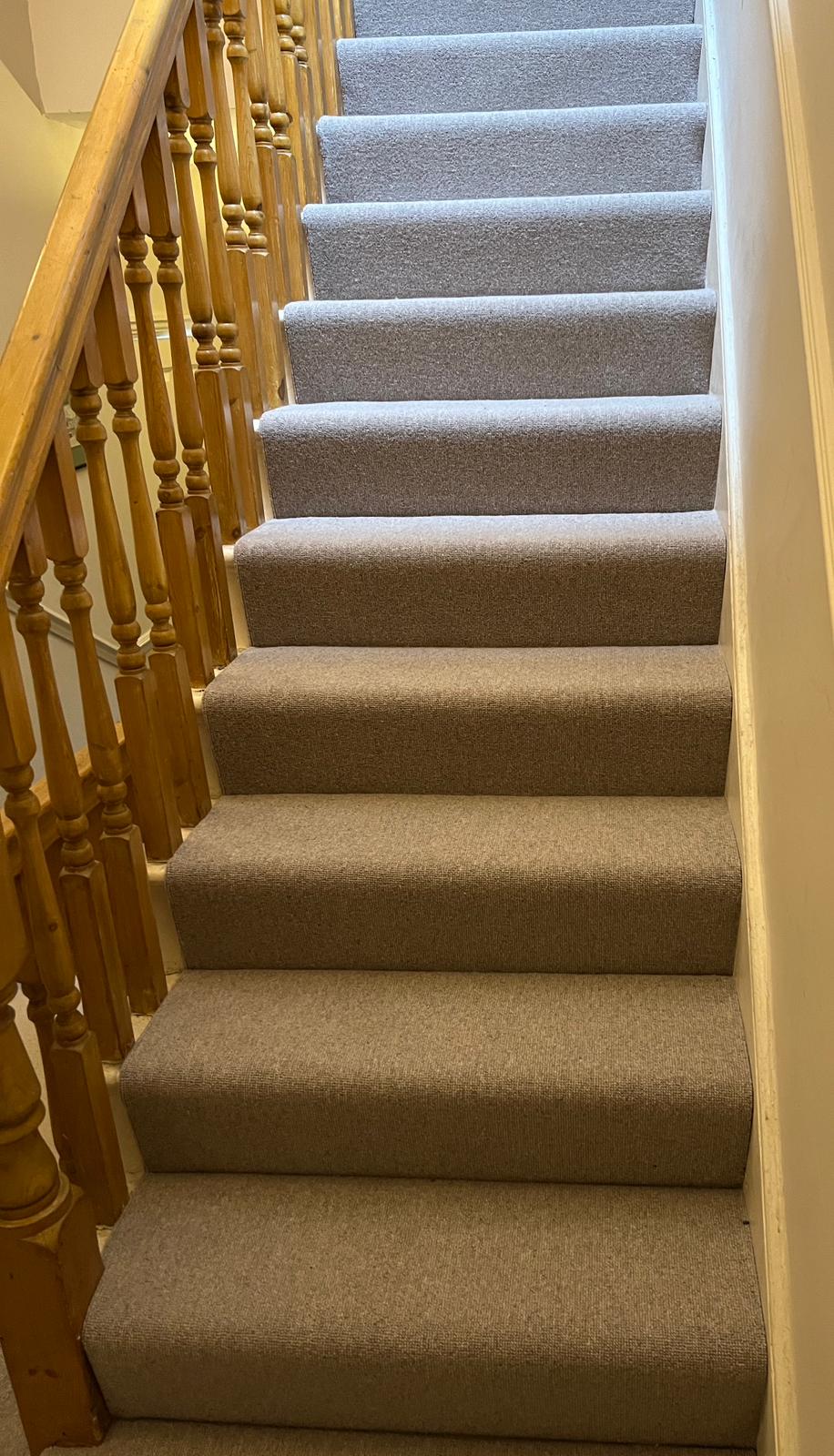 Clarendon Carpets Windsor Stone installation in Camden-0