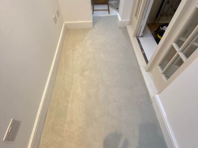 Furlong Flooring Revelation Pure carpet instalment in Farringdon
