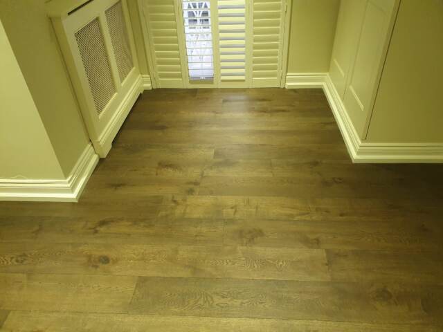 Hermosa Wood Flooring Lucia installation in Ealing