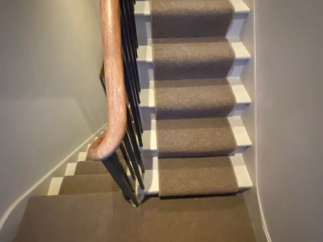 Kersaint Cobb Exquisite San Marino carpet installation in Croydon