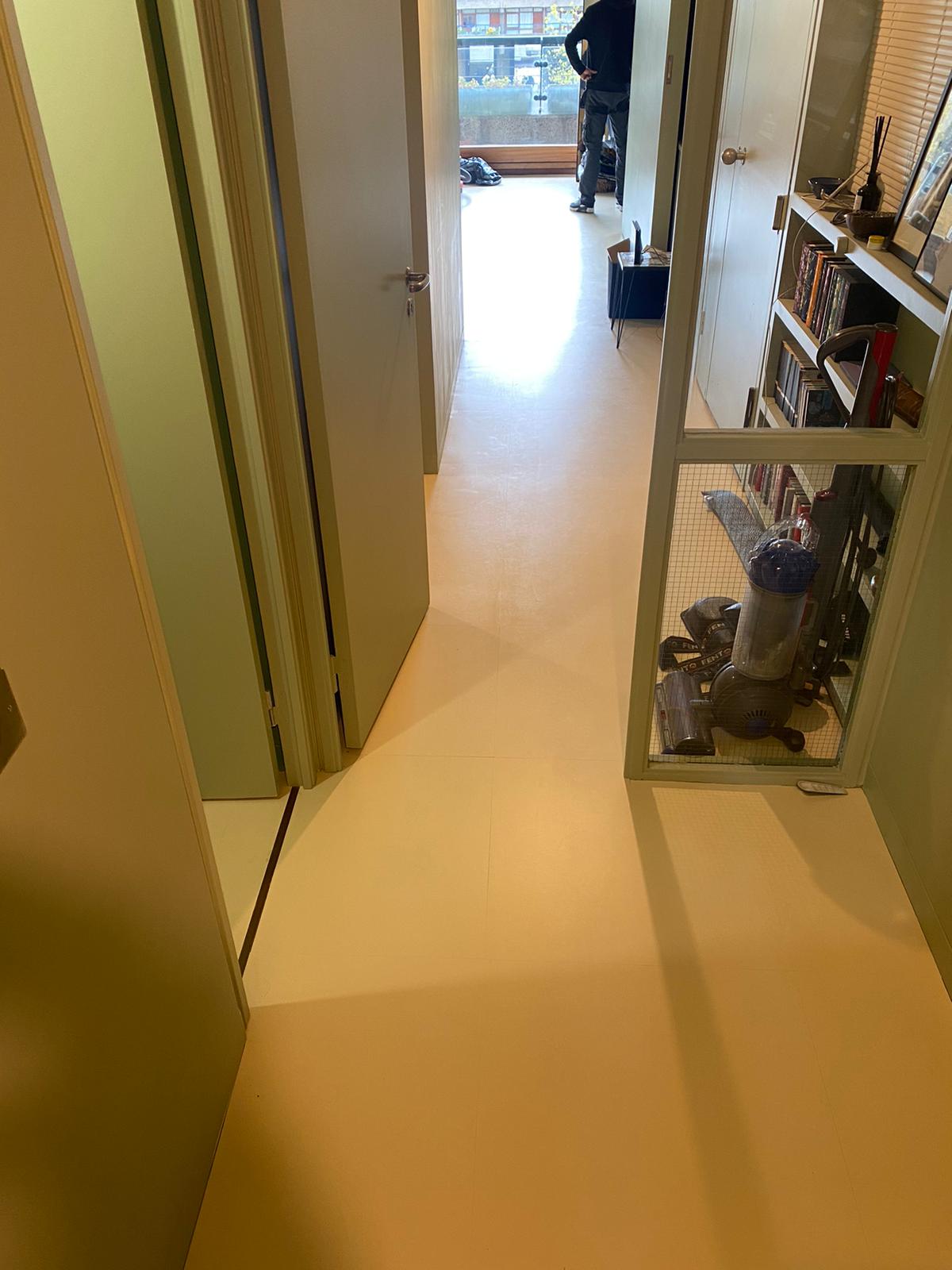 Nora Noraplan Uni 2446 rubber flooring installation in Kensington-1