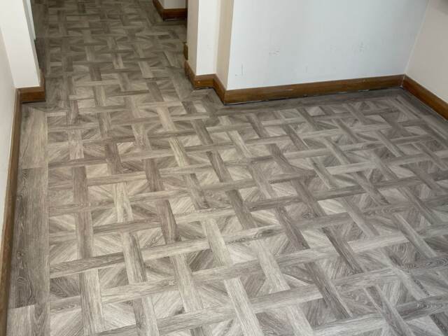 Amtico Form Valley Oak installation in Clapham