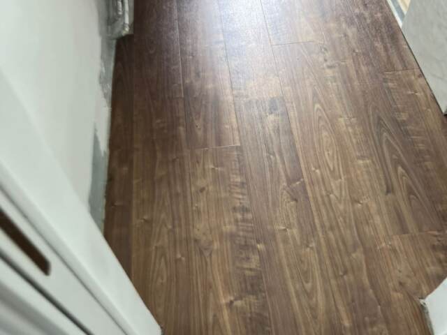 Amtico Signature Classic Walnut installation in Ealing