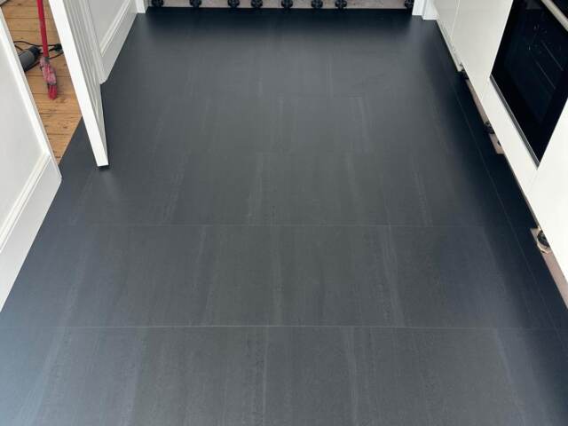 Amtico Signature Graphite Slate installation in Shepherds Bush