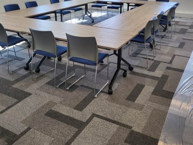 Exploring Textures and Materials in Carpet Tile Stair Design