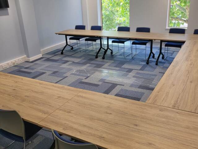 Desso Carpet Tiles installation in Acton