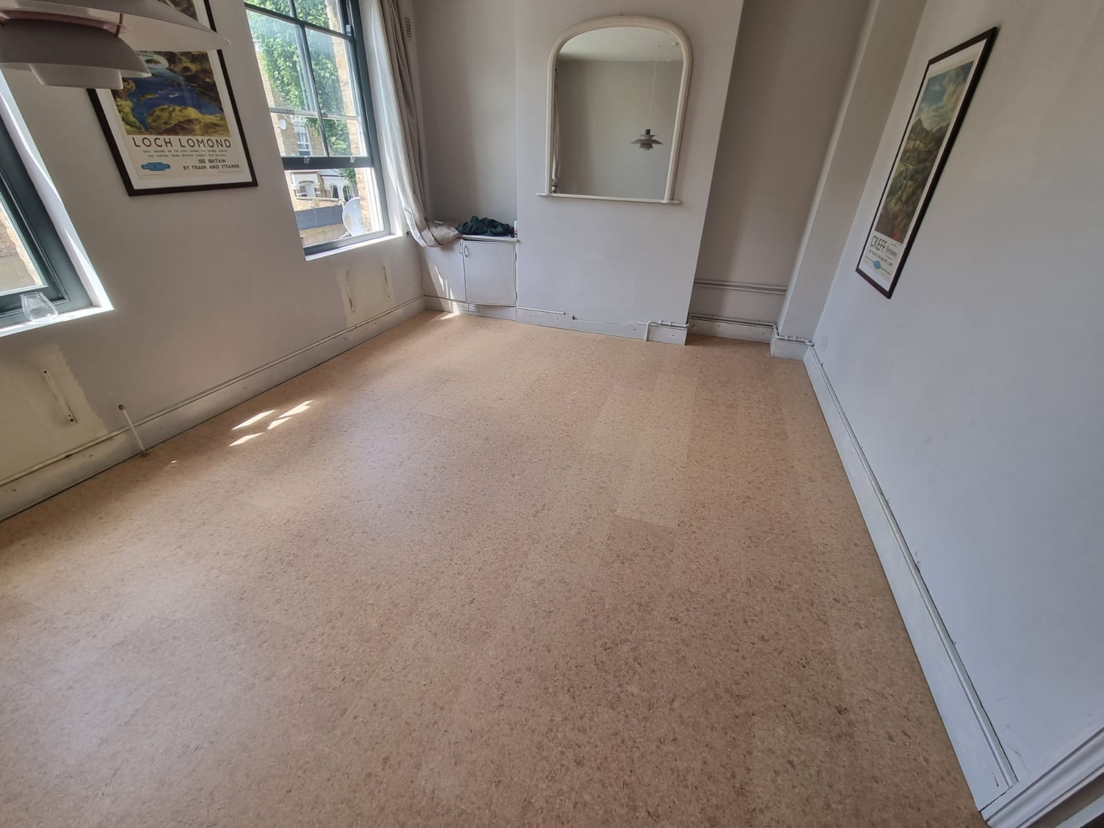 Granorte Naturals Champagner Sand Cork installation in Barnes-0