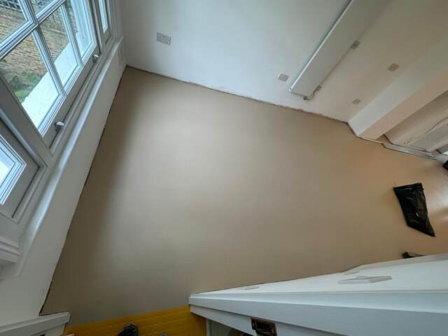 Nora Rubber Flooring Noraplan Uni 6177 installation in Croydon