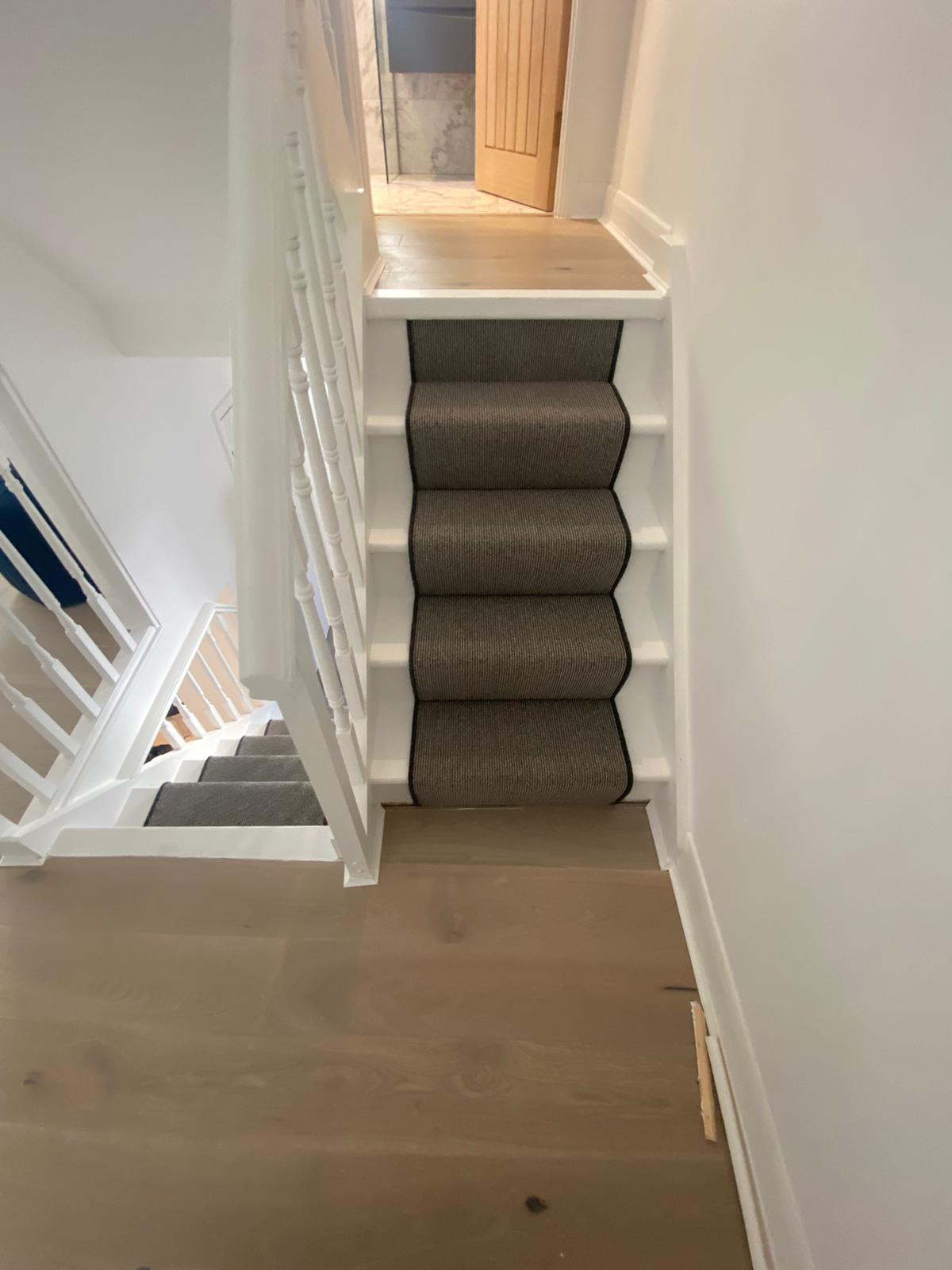 Telenzo Carpets Mainline Bond Street installation in Wimbledon-0