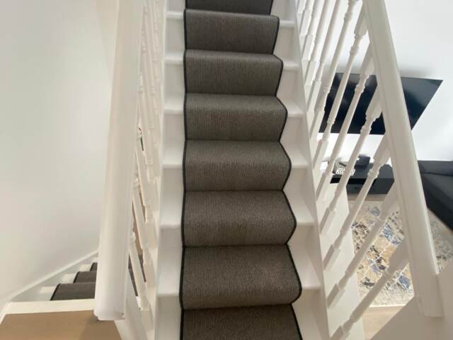 Telenzo Carpets Mainline Bond Street installation in Wimbledon