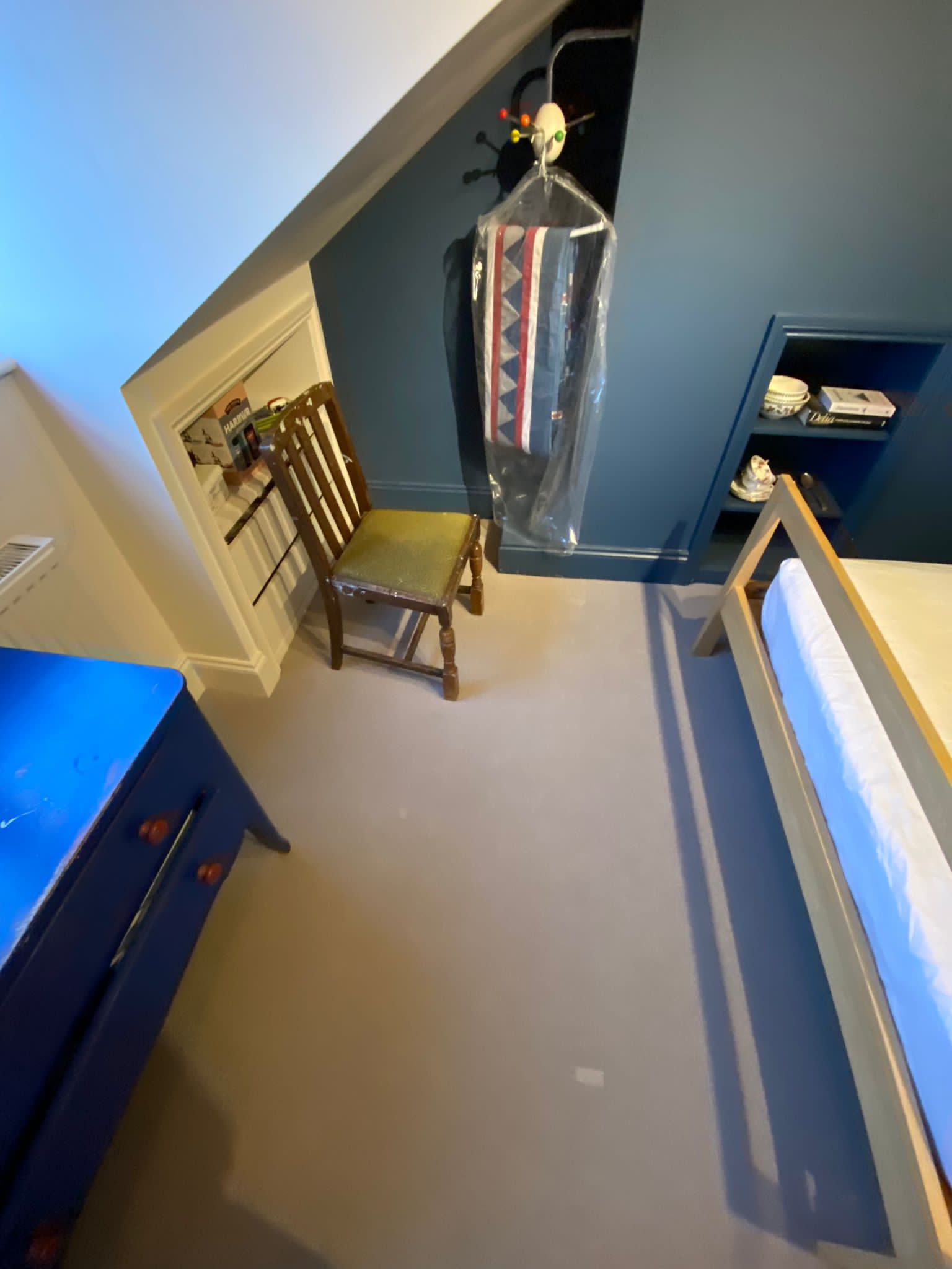 Westex Flooring Natural Loop Cable Pewter carpet installation in Kilburn-0