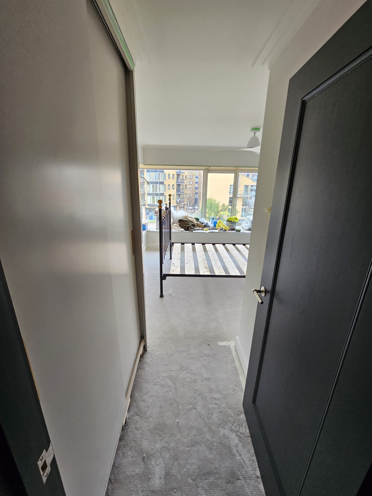 Westex Flooring Silken Velvet Chic Pumice carpet installation in Acton-0