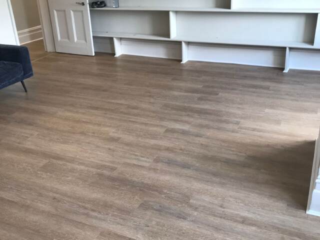 Amtico Click Smart Treated Oak installation in Westminster