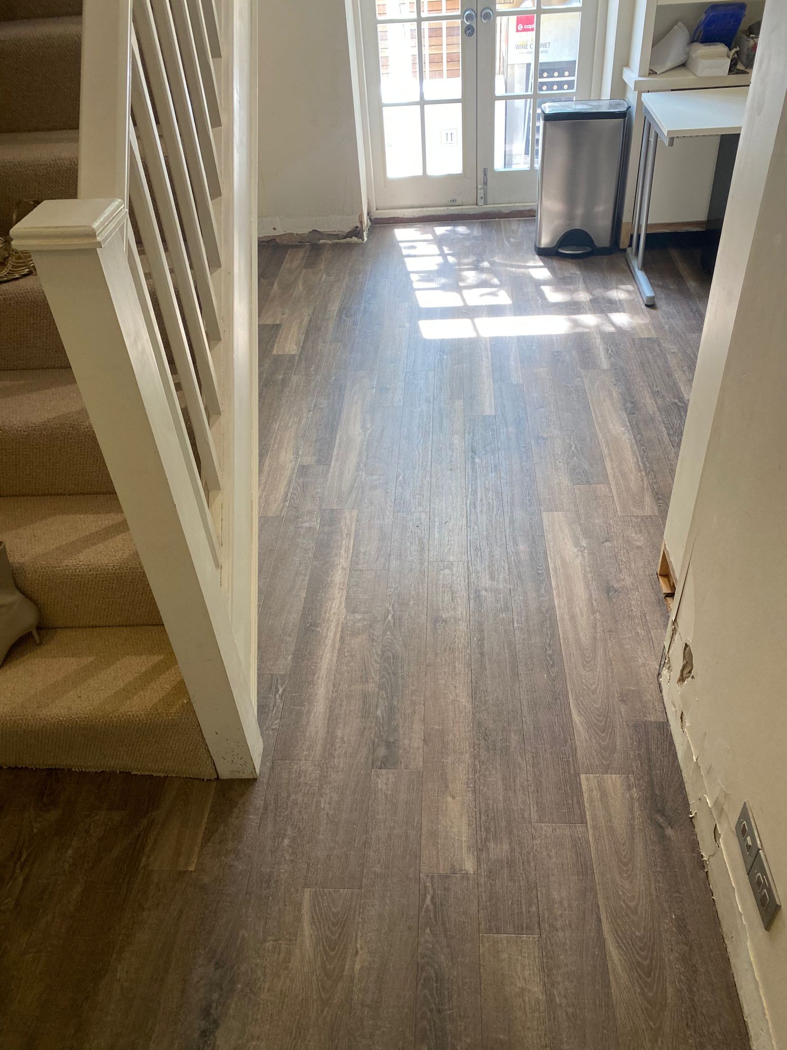 Amtico Signature Reclaimed Oak installation in Paddington-2
