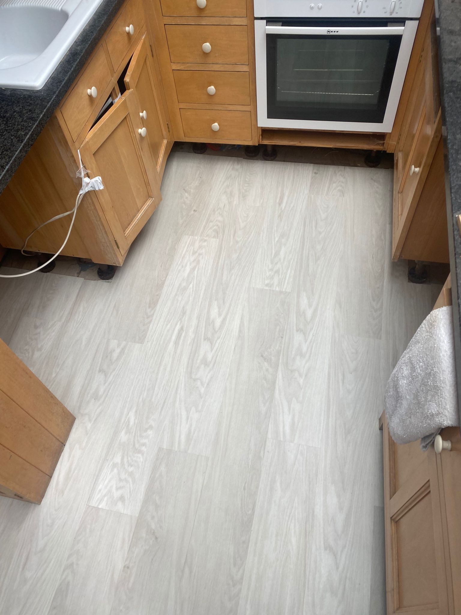 Amtico Spacia White Oak installation in Mayfair-0